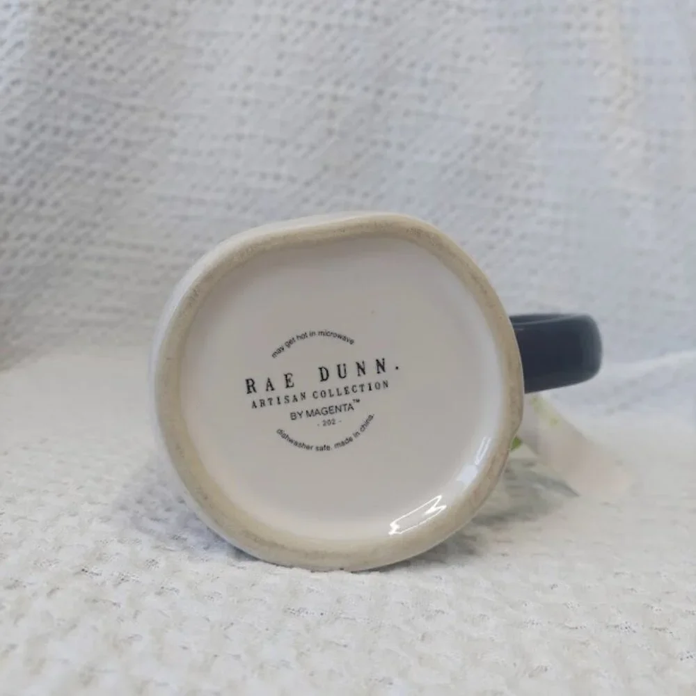 Rae Dunn Artisan Collection Ceramic Mug Lets Get Lost 20 Oz Coffee Cup NEW‎